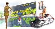 Heart Rate Feedback Jet Ski Game